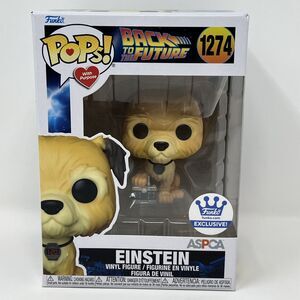 Funko POP Vinyl Back to the Future Einstein 1274 Exclusive POPS With Purpose